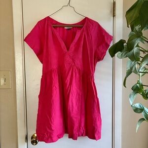 Universal Thread Fuchsia V-Neck Tunic